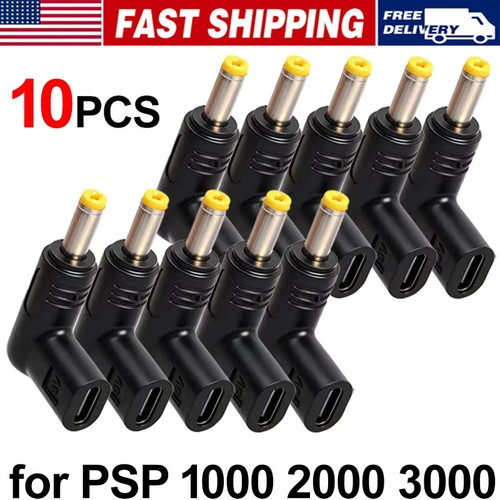 10pcs adattatore ricarica - adattatore,