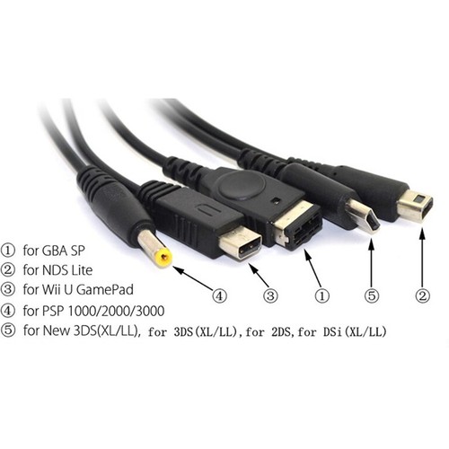 Cavo ricarica usb 1 per - 5, in